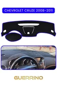 Guerrino  CHEVROLET Cruze 2008-2011TORPİDO KORUMA HALISI MAVİ KENAR thumbnail 1