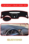 Guerrino  CHEVROLET Cruze 2008-2011TORPİDO KORUMA HALISI KIRMIZI KENAR thumbnail 1