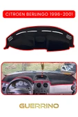 Guerrino  CITROEN BERLİNGO 1996-2006TORPİDO KORUMA HALISI KIRMIZI KENAR thumbnail 1