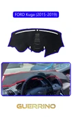 Guerrino  FORD Kuga (2015-2019)TORPİDO KORUMA HALISI MAVİ KENAR thumbnail 1