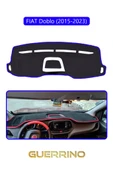 Guerrino  FIAT Doblo 2015-2023 Modellerine Uygun eski ortası açıkTORPİDO KORUMA HALISI MAVİ KENAR thumbnail 1