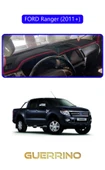 Guerrino  FORD Ranger (2011+) ;TORPİDO KORUMA HALISI MAVİ KENAR thumbnail 1