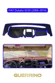 Guerrino  FIAT Dukato X250 2006-2014 Modellerine UygunTORPİDO KORUMA HALISI MAVİ KENAR thumbnail 1