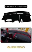 Guerrino CITROEN CACTUS 2013+TORPİDO KORUMA HALISI SİYAH KENAR - 1