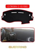 Guerrino  CITROEN C-ELYSEE - PEUGEOT 301 UZUNTORPİDO KORUMA HALISI KIRMIZI KENAR thumbnail 1