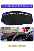 Guerrino  FIAT Egea 2007-2021 Modellerine Uygun EKRANSIZ TORPİDO KORUMA HALISI MAVİ KENAR thumbnail 1