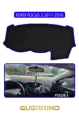 Guerrino  FORD Focus 3 (2011-2016)TORPİDO KORUMA HALISI MAVİ KENAR thumbnail 1