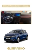 Guerrino  DACIA SANDERO 2022+ EKRANLITORPİDO KORUMA HALISI BEJ KENAR thumbnail 1