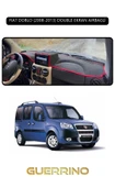 Guerrino  FIAT DOBLO 2008-2013 DOUBLE EKRANTORPİDO KORUMA HALISI SİYAH KENAR thumbnail 1