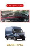 Guerrino  FORD Transit 2020+TORPİDO KORUMA HALISI KIRMIZI KENAR thumbnail 1