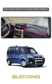 Guerrino  FIAT DOBLO 2008-2013 DOUBLE EKRANTORPİDO KORUMA HALISI GRİ KENAR thumbnail 1