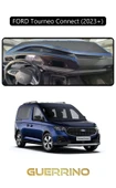 Guerrino  FORD Torneo Connect 2023+ (CADY 2023+)TORPİDO KORUMA HALISI SİYAH KENAR thumbnail 1