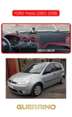 Guerrino  FORD Fiesta (2003-2008)TORPİDO KORUMA HALISI KIRMIZI KENAR - 1