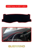 Guerrino  FORD Focus 4 (2017-2021)TORPİDO KORUMA HALISI KIRMIZI KENAR thumbnail 1