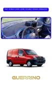 Guerrino  FIAT DOBLO 2000-2008 DOUBLE EKRANTORPİDO KORUMA HALISI MAVİ KENAR thumbnail 1