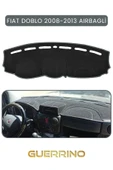 Guerrino  FIAT Doblo 2008-2013  Modellerine Uygun AirbagTORPİDO KORUMA HALISI GRİ KENAR thumbnail 1
