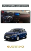 Guerrino  DACIA SANDERO 2022+ EKRANLITORPİDO KORUMA HALISI GRİ KENAR thumbnail 1