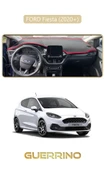 Guerrino  FORD Fiesta (2020+)TORPİDO KORUMA HALISI BEJ KENAR thumbnail 1