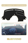 Guerrino  FORD Courier 2013-2020 EkransızTORPİDO KORUMA HALISI BEJ KENAR thumbnail 1