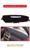 Guerrino  DACIA SANDERO 2010-2015TORPİDO KORUMA HALISI KIRMIZI KENAR thumbnail 1