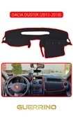 Guerrino  DACIA DUSTER 2013-2018TORPİDO KORUMA HALISI KIRMIZI KENAR thumbnail 1