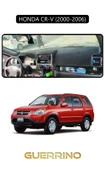 Guerrino  HONDA CR-V 2000-2006TORPİDO KORUMA HALISI SİYAH KENAR thumbnail 1