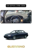 Guerrino  KİA SEPHİA 1998-2004TORPİDO KORUMA HALISI SİYAH KENAR thumbnail 1