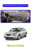 Guerrino  HYUNDAİ SONATA 2009-2015TORPİDO KORUMA HALISI MAVİ KENAR thumbnail 1