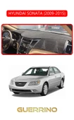 Guerrino  HYUNDAİ SONATA 2009-2015TORPİDO KORUMA HALISI KIRMIZI KENAR thumbnail 1