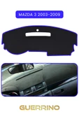 Guerrino  MAZDA 3 2003-2009TORPİDO KORUMA HALISI MAVİ KENAR thumbnail 1