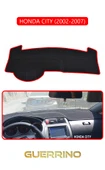 Guerrino  HONDA CITY 2002-2007TORPİDO KORUMA HALISI KIRMIZI KENAR thumbnail 1