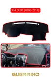 Guerrino  KİA CEED 2006-2012TORPİDO KORUMA HALISI KIRMIZI KENAR thumbnail 1