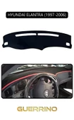 Guerrino  HYUNDAİ ELANTRA 1997-2006TORPİDO KORUMA HALISI SİYAH KENAR thumbnail 1