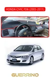 Guerrino  HONDA CIVIC FD6 2005-2011TORPİDO KORUMA HALISI KIRMIZI KENAR thumbnail 1