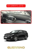 Guerrino  KİA SORENTO 2018+TORPİDO KORUMA HALISI KIRMIZI KENAR thumbnail 1