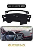 Guerrino  KİA CEED 2013-2019TORPİDO KORUMA HALISI SİYAH KENAR thumbnail 1