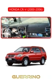 Guerrino  HONDA CR-V 2000-2006TORPİDO KORUMA HALISI KIRMIZI KENAR thumbnail 1