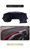Guerrino  HONDA CITY 2020+TORPİDO KORUMA HALISI SİYAH KENAR thumbnail 1
