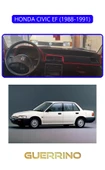 Guerrino  HONDA CIVIC EF 1988-1991TORPİDO KORUMA HALISI MAVİ KENAR thumbnail 1