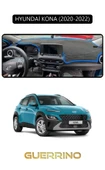 Guerrino  HYUNDAİ KONA 2020-2022TORPİDO KORUMA HALISI SİYAH KENAR thumbnail 1