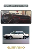Guerrino  HONDA CIVIC EF 1988-1991TORPİDO KORUMA HALISI GRİ KENAR thumbnail 1