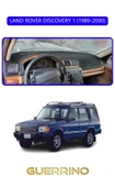Guerrino  LAND ROVER DİSCOVERY 1 1989-2000TORPİDO KORUMA HALISI MAVİ KENAR thumbnail 1
