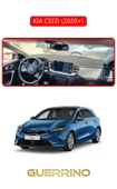 Guerrino  KİA CEED 2020+TORPİDO KORUMA HALISI KIRMIZI KENAR thumbnail 1