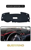 Guerrino  NİSSAN QASHQAI J10 TORPİDO KORUMA HALISI SİYAH KENAR thumbnail 1