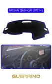 Guerrino  NİSSAN QASHQAI 2021 +TORPİDO KORUMA HALISI MAVİ KENAR thumbnail 1