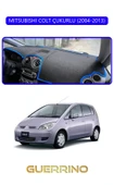 Guerrino  MITSUBISHI COLT ÇUKURLU 2004-2013TORPİDO KORUMA HALISI MAVİ KENAR thumbnail 1