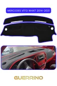 Guerrino  MERCEDES VİTO W447 2014-2021TORPİDO KORUMA HALISI MAVİ KENAR thumbnail 1