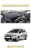 Guerrino  MITSUBISHI COLT EKRANLI 2004-2013TORPİDO KORUMA HALISI BEJ KENAR thumbnail 1