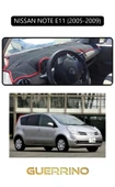 Guerrino  NİSSAN NOTE E11 2005-2009TORPİDO KORUMA HALISI SİYAH KENAR thumbnail 1