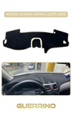 Guerrino  NİSSAN ALMERA KAPAKLI 2000-2006TORPİDO KORUMA HALISI BEJ KENAR thumbnail 1